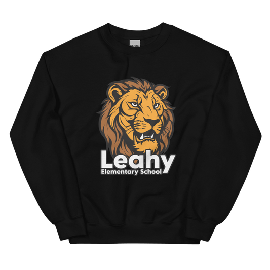 Leahy Lion Crewneck (Black)